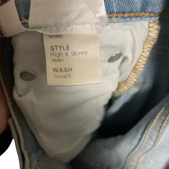 Reformation High And Skinny Jeans Womens Size 26 - Picture 9 of 11